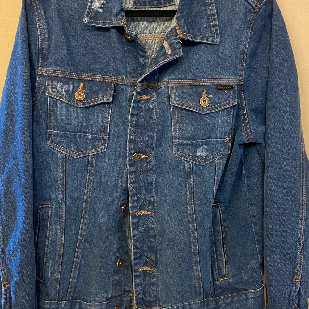 Zara jeans jacket